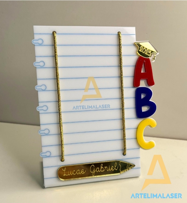 Porta Retrato ABC-kit com 3 unds