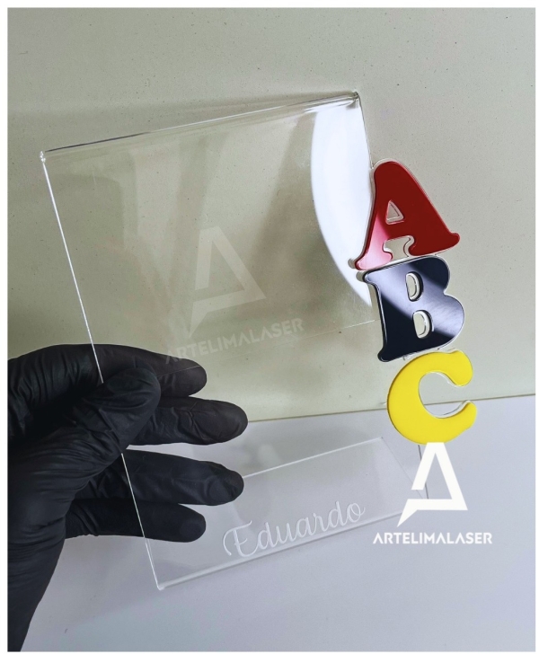 Porta Retrato ABC - Kit com 3 Unidades - Imagem 2